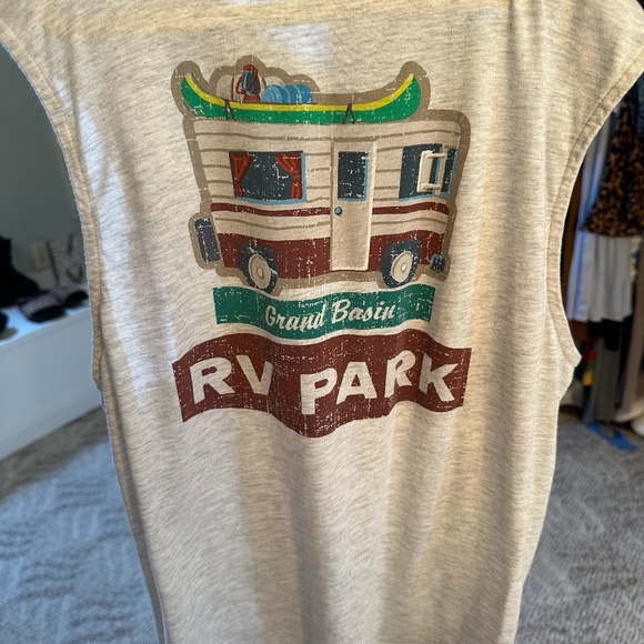 Disney Pixar Toy Story 4 RV Park Tie-Front Girls Tank Top - Picture 5 of 5